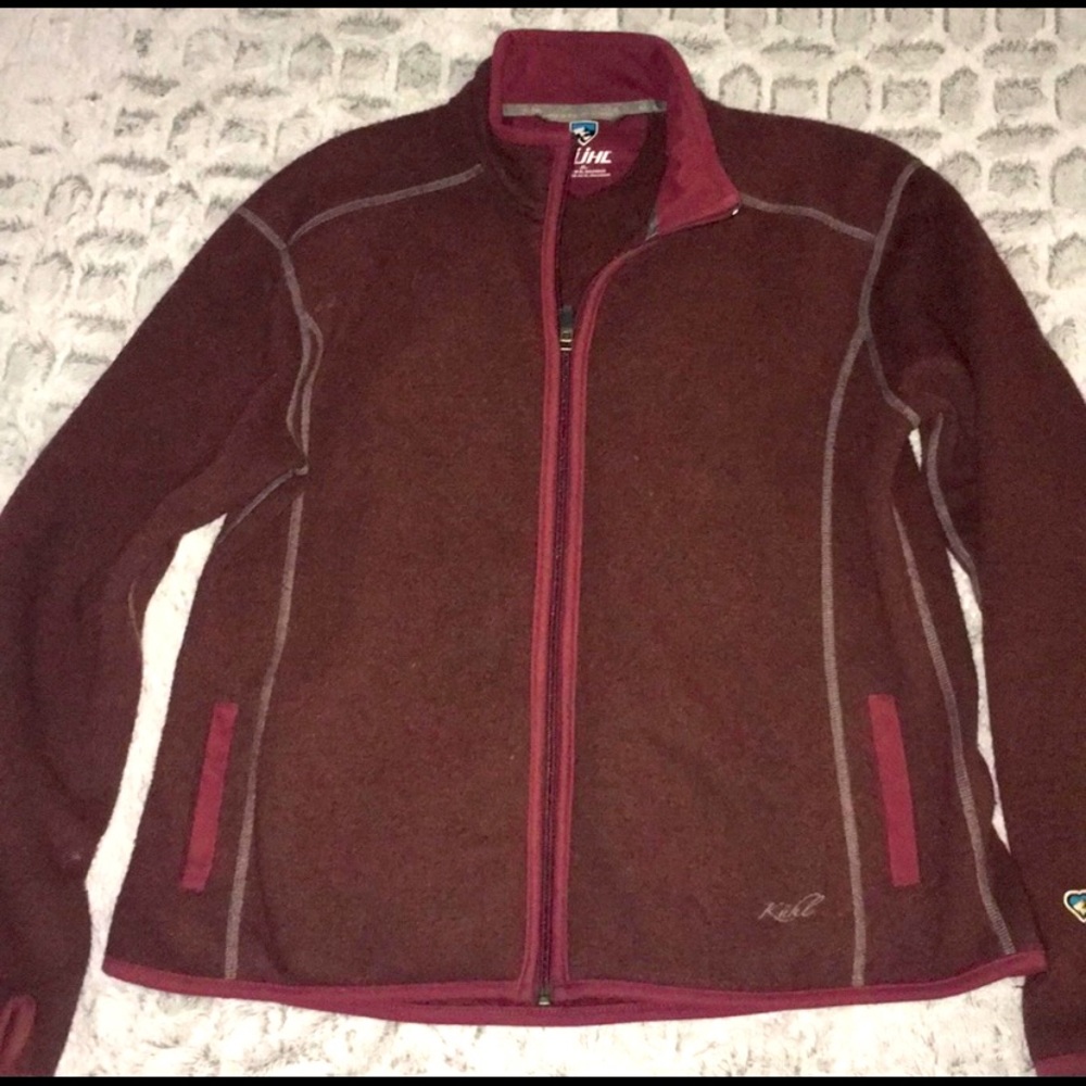 Kuhl Women’s Alfpaca Fleece Zip Up Jacket XL